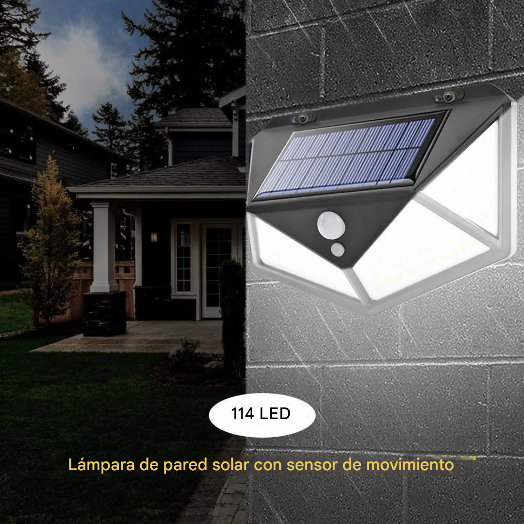 Pack de 3 Luces Solares LED 100LED – Iluminación Potente, Inteligente y sin Gastos