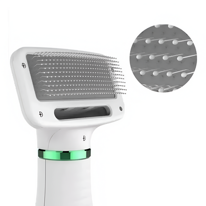 Secadora y Cepillo 2 en 1 para Mascotas – Aseo Rápido, Suave y Sin Estrés