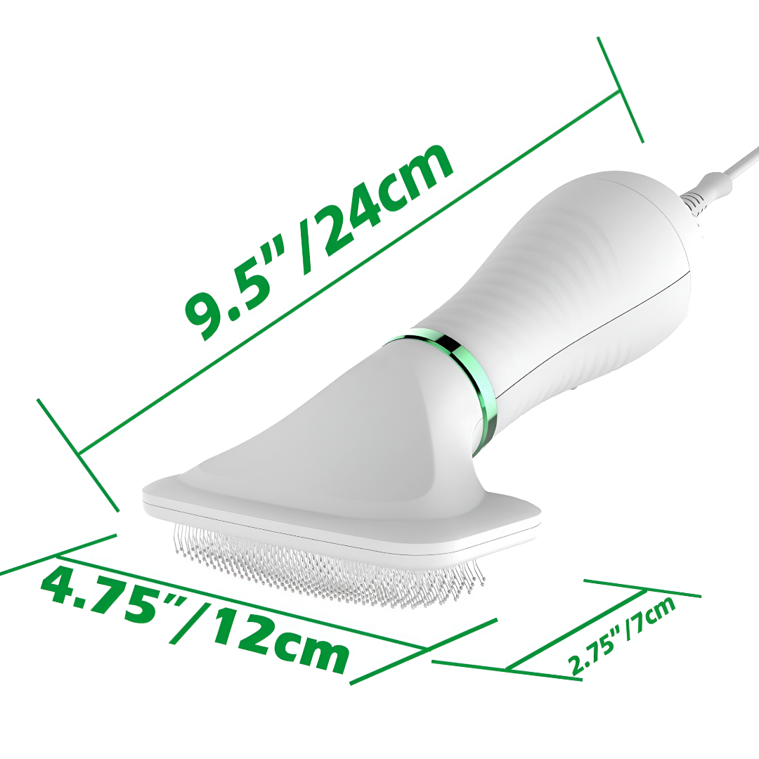 Secadora y Cepillo 2 en 1 para Mascotas – Aseo Rápido, Suave y Sin Estrés