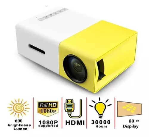 Especificaciones del mini proyector LED