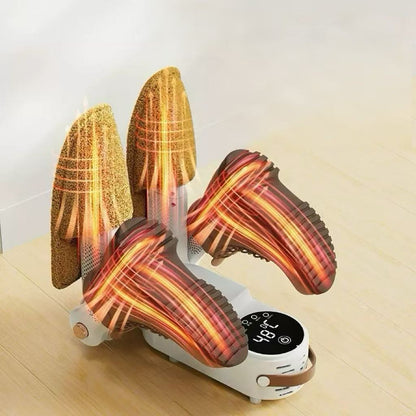 Secador de zapatillas secando 2 pares a la vez con calor uniforme