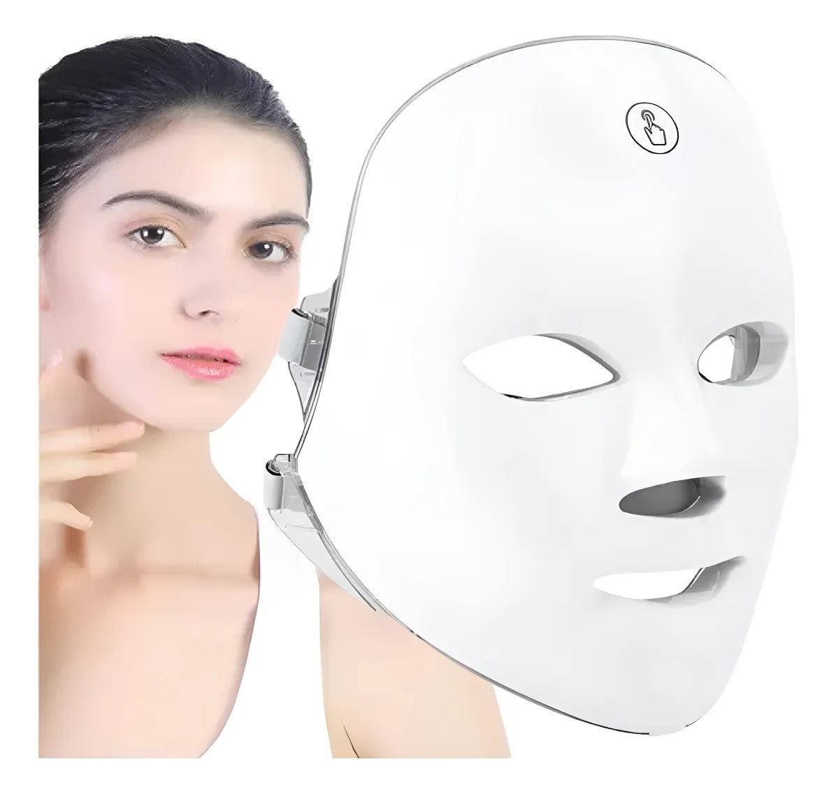 Mascara LED facial fototerapia