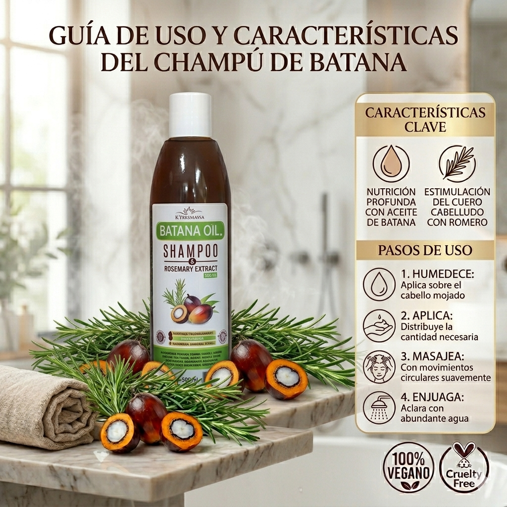 Champu Batana: beneficios