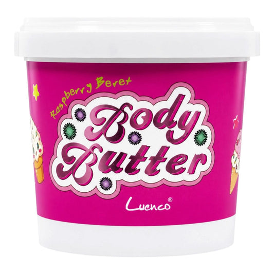 Pote de Body Butter Luenco Raspberry Beret 375 g