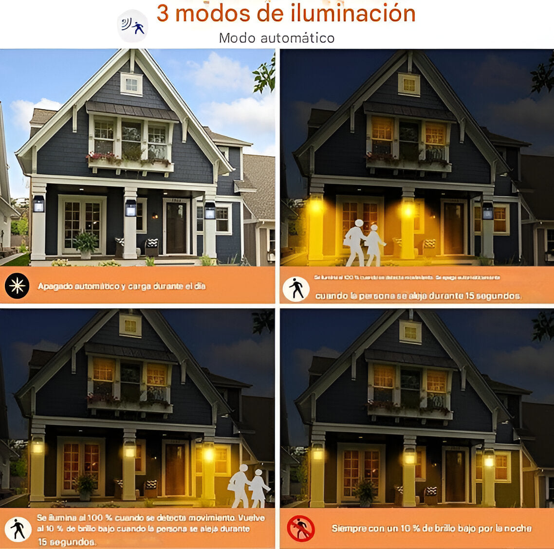 Lámpara Solar InteliLux™ – Ilumina tus Noches con Energía del Sol