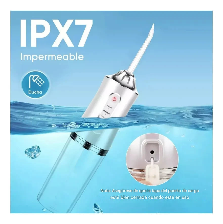 Irrigador Bucal Portátil – Limpieza Dental Profunda