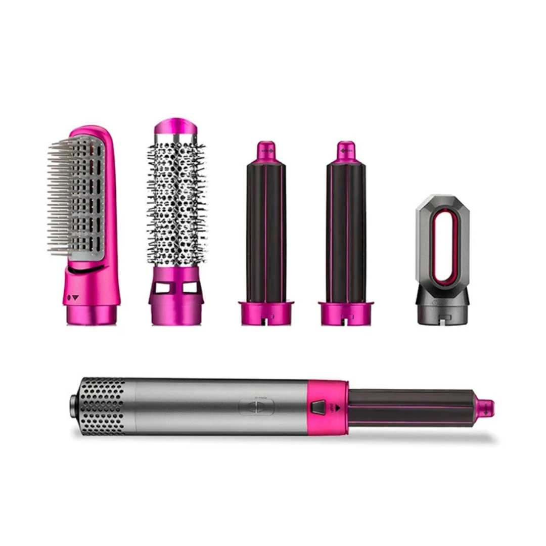 Cepillo Secador 5 en 1 Profesional – Tu Estilo, Tu Brillo, Tu Poder