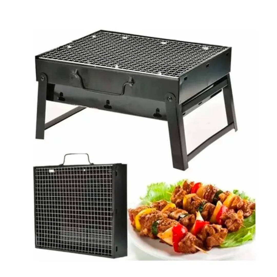 Parrilla Portátil BBQ – ¡Asa Donde Quieras y Disfruta al Máximo!