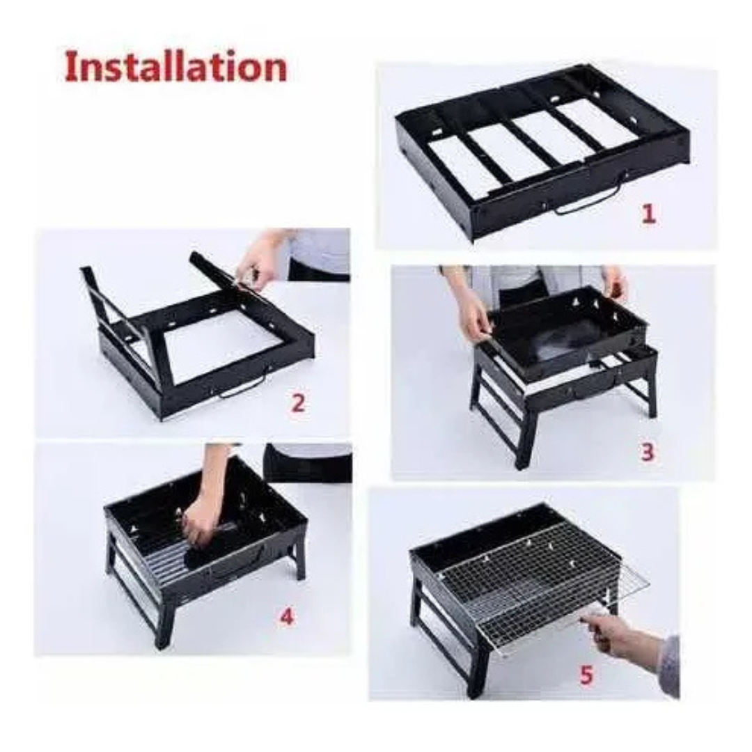 Parrilla Portátil BBQ – ¡Asa Donde Quieras y Disfruta al Máximo!