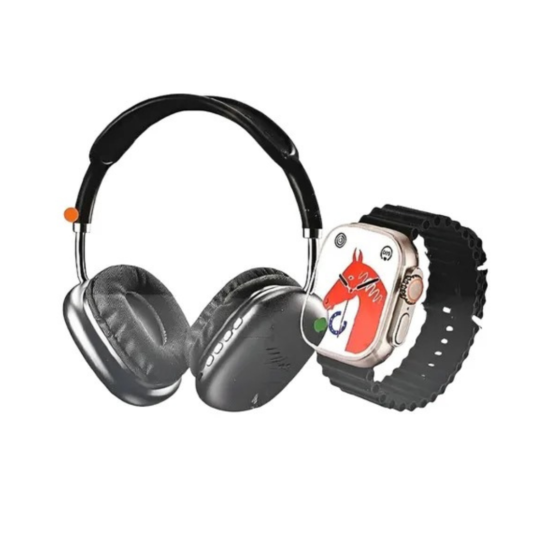 Combo Power P9 ULTRA 2 + Smartwatch BIG 2.20 – Estilo, Potencia y Conectividad Total