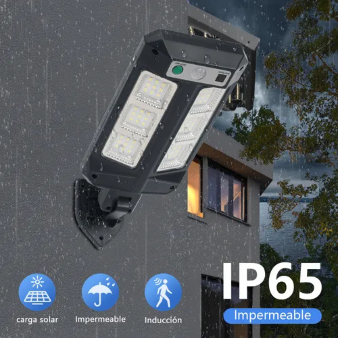 Lámpara Solar LED IP67 PACK3 – Iluminación Autónoma, Segura y Ultra-Resistente