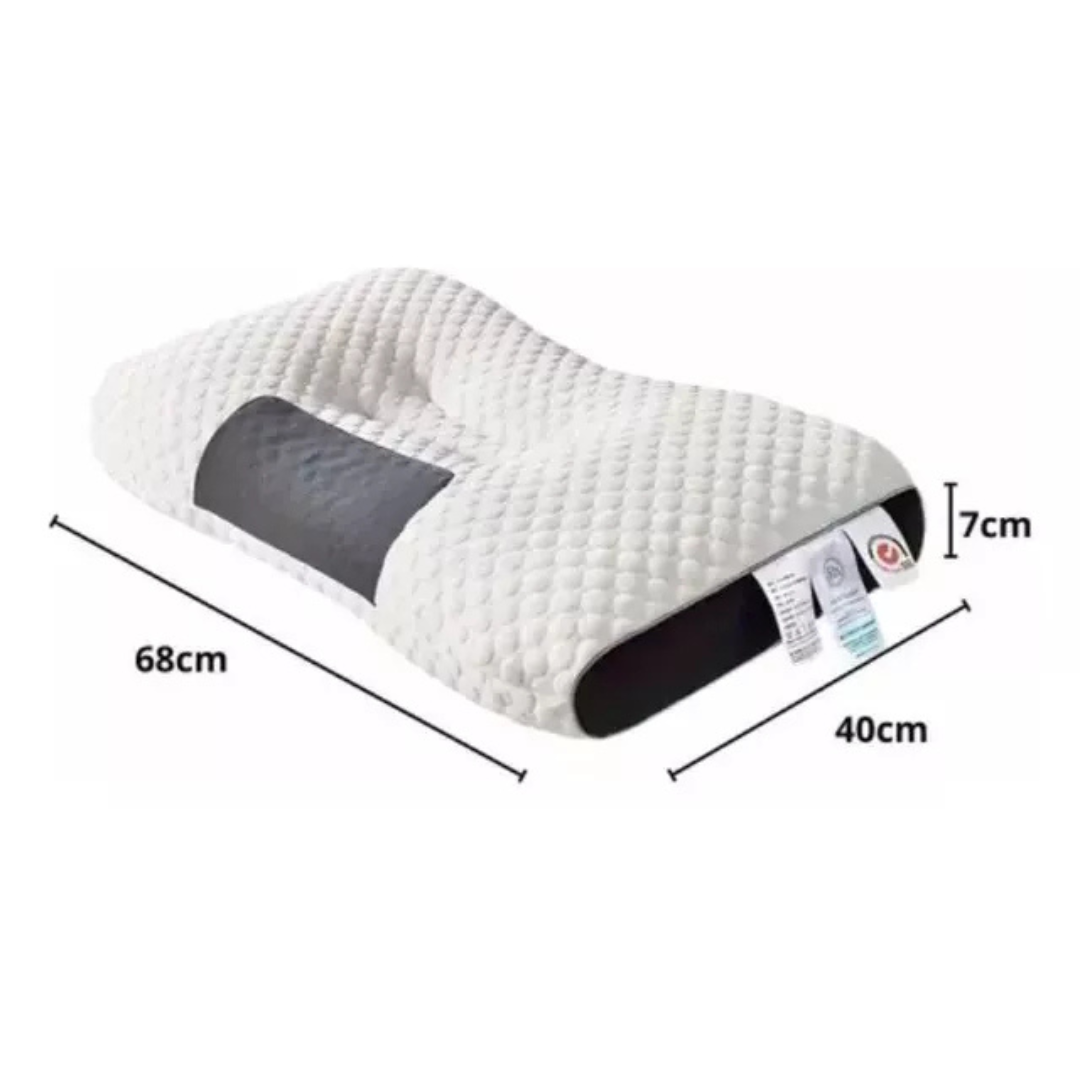 Almohada Cervical Ortopédica – Alivio del Dolor y Sueño Reparador