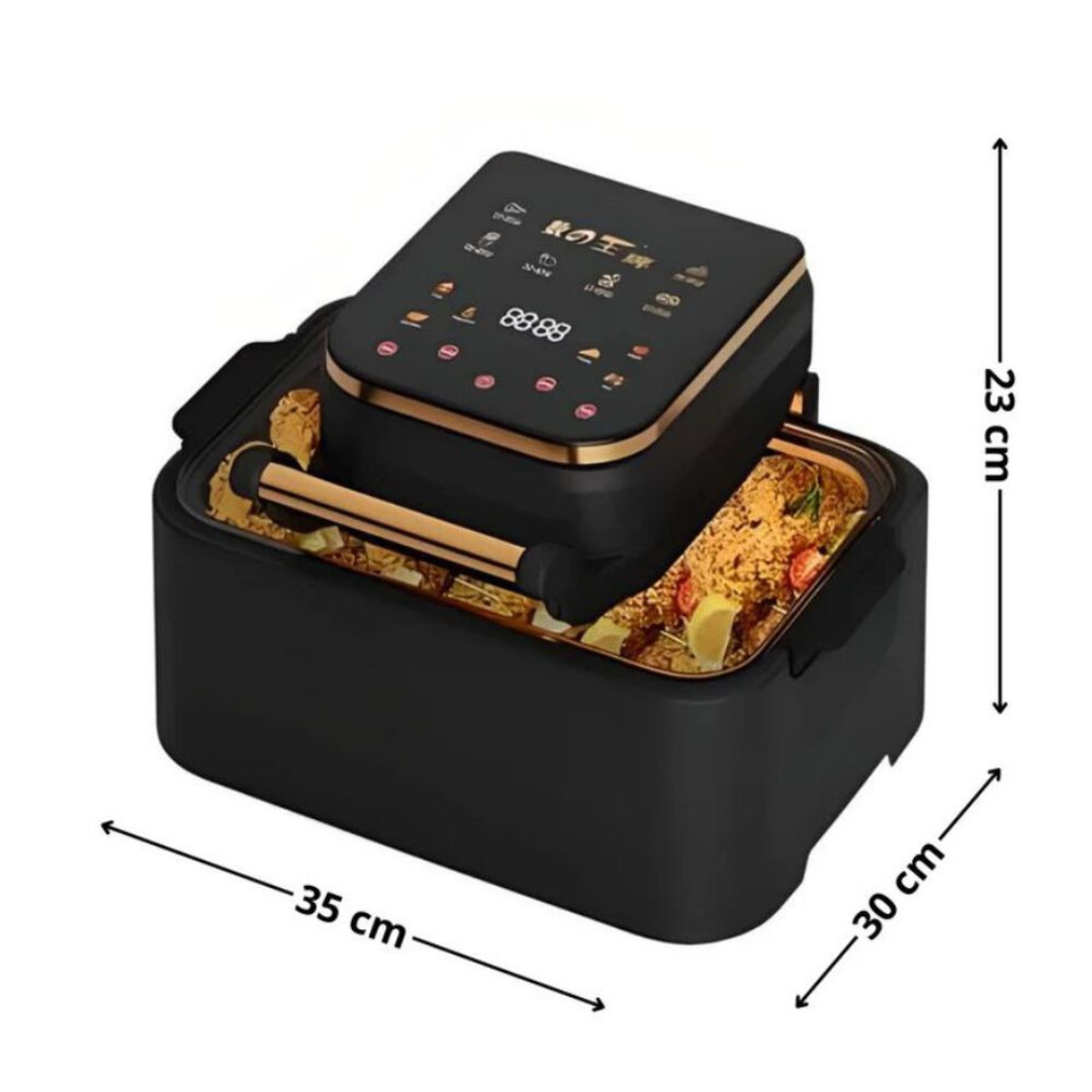 Freidora de Aire Inteligente 15 Litros – Cocina Rico, Rápido y sin Culpa