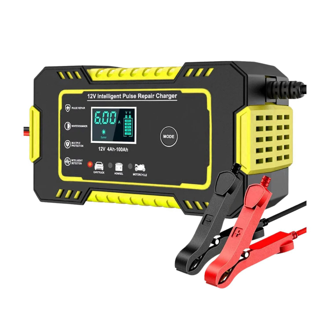 Cargador Inteligente de Baterías 12V – Protección, Potencia y Larga Vida Útil