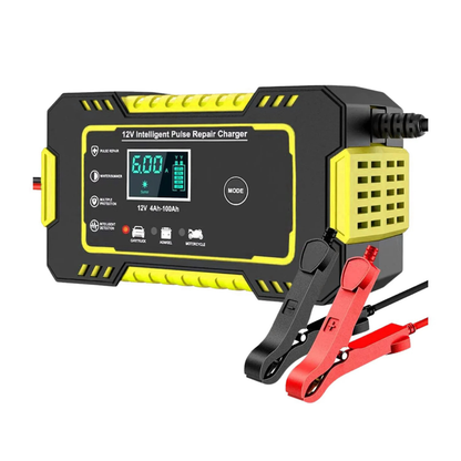 Cargador Inteligente de Baterías 12V – Protección, Potencia y Larga Vida Útil