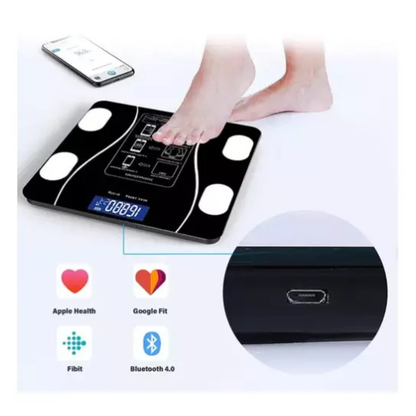 FitTrack Balance™ | Báscula Inteligente Digital con Análisis Corporal Completo y App
