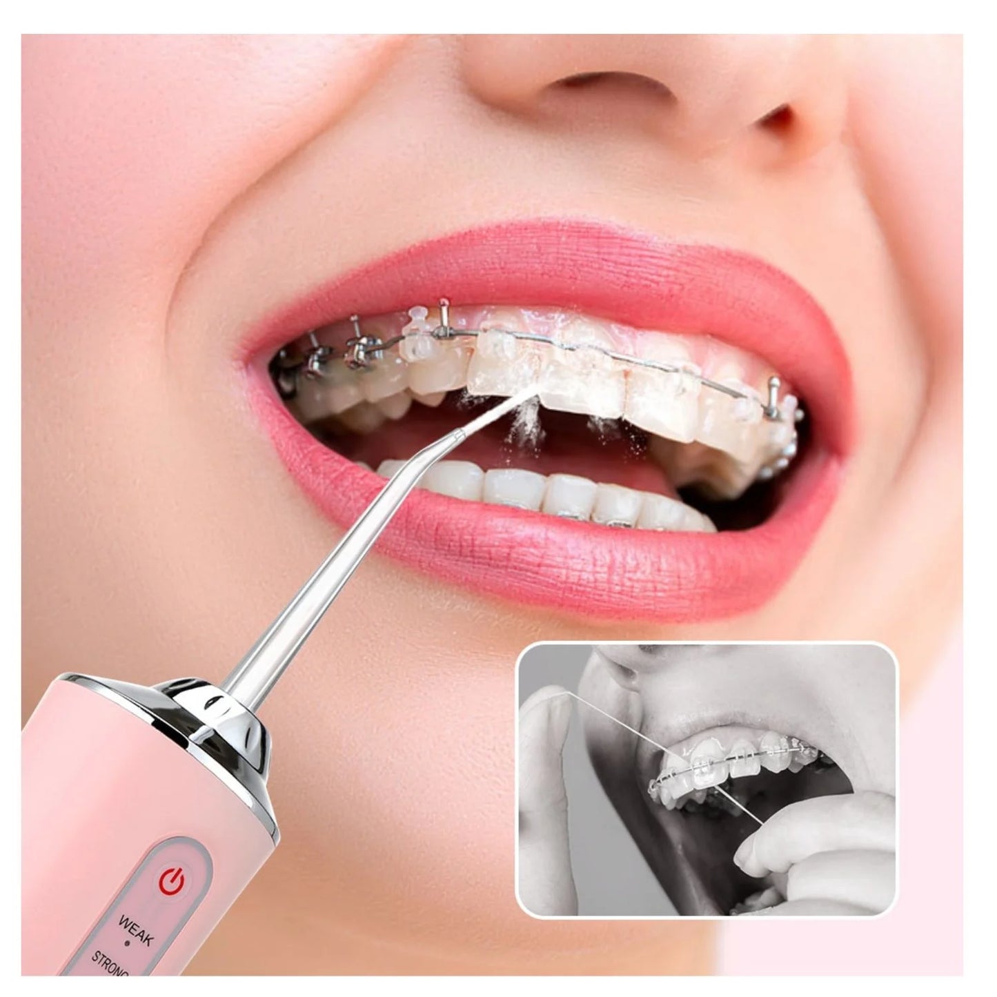 Irrigador Bucal Portátil – Limpieza Dental Profunda