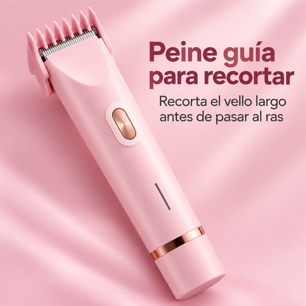 Peine guía para recortar el vello largo